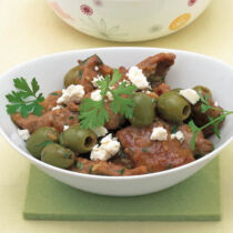 Griechische Weinschnitzel Griechische Weinschnitzel