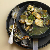 Seeteufel mit Venusmuscheln Seeteufel mit Venusmuscheln