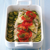 Viktoriabarsch aus dem Ofen Viktoriabarsch aus dem Ofen