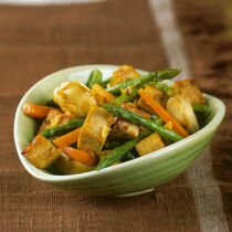 Tofu mit Spargel Tofu mit Spargel