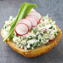 Bärlauchcreme-Brötchen Bärlauchcreme-Brötchen