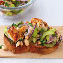 Bohnen-Bruschetta Bohnen-Bruschetta