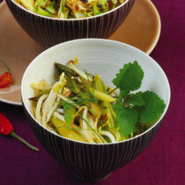 Gebratenes Sprossengemüse Gebratenes Sprossengemüse