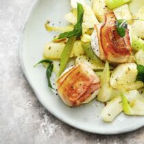 Fenchelsalat mit Ziegenkäse Fenchelsalat mit Ziegenkäse