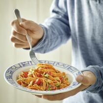 Linsennudeln mit Kräutercreme Linsennudeln mit Kräutercreme