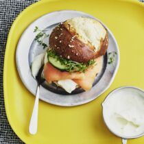 Frühstücks-Burger Frühstücks-Burger