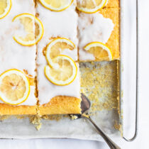 Zitronenkuchen vom Blech