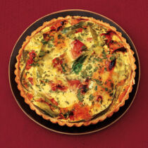 Lauch-Schinken-Torte