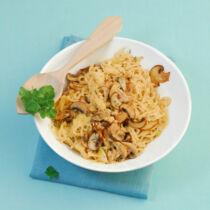 Champignon-Käse-Spätzle