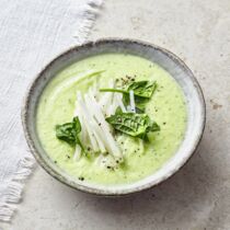 Kohlrabicremesuppe