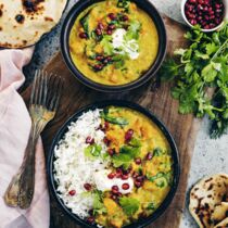 Linsencurry mit Süßkartoffel