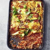 Zucchinilasagne