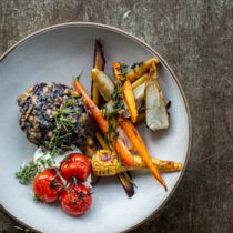 Rotkohl-Linsen-Muffin Rotkohl-Linsen-Muffin