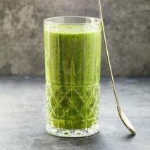 Grüner Smoothie mit Mate