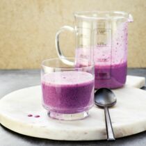 Heidelbeer-Buttermilch-Smoothie