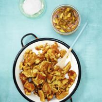 Kaiserschmarren mit Rhabarberkompott Kaiserschmarren mit Rhabarberkompott