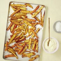 Winterpommes mit selbst gemachter Aioli Winterpommes mit selbst gemachter Aioli