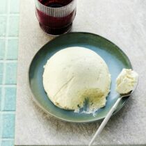 Abtropfjoghurt mit Heidelbeersauce Abtropfjoghurt mit Heidelbeersauce