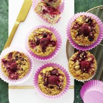 Himbeer-Müsli-muffins Himbeer-Müsli-muffins