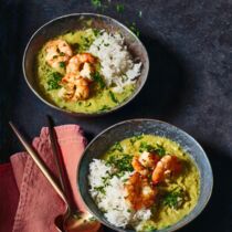 GarnelenCurry mit Gurke