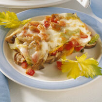 Buntes Pilzgratin Buntes Pilzgratin