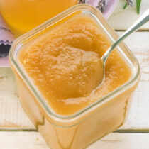 Apfelmus mit Ahornsirup Apfelmus mit Ahornsirup
