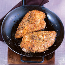 Hähnchenbrustfilets im Sesammantel