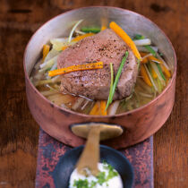 Rinderfilet »à la Tafelspitz« Rinderfilet »à la Tafelspitz«