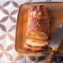 Gefüllte Schweinelende