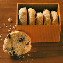 Orangen-Schoko-Häufchen