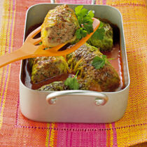 Wirsingrouladen Italienisch