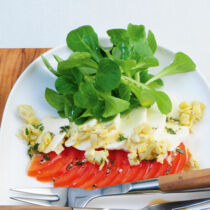 Feldsalat mit Mozzarella Feldsalat mit Mozzarella