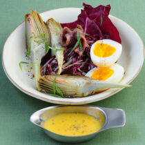 Artischockensalat mit Portwein-Mayonnaise