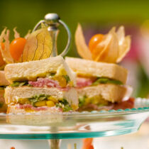 Schinken-Mango-Häppchen Schinken-Mango-Häppchen