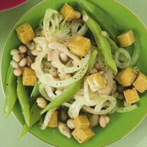 Bohnensalat mit Tofu Bohnensalat mit Tofu
