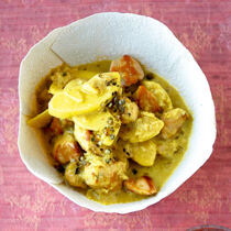 Putencurry mit Apfel Putencurry mit Apfel