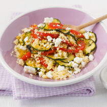 Gemüsepfanne mit Couscous