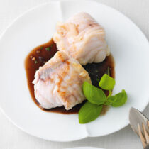 Seeteufel mit Balsamico-Sauce