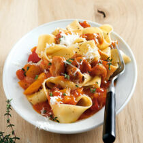 Pappardelle mit Kaninchenragout