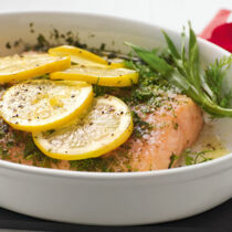 Kräuterlachs aus dem Ofen Kräuterlachs aus dem Ofen