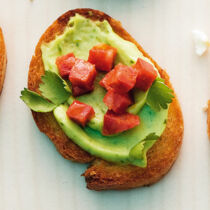 Crostini mit Avocadocreme