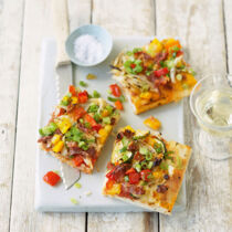 Mediterraner Blechkuchen Mediterraner Blechkuchen