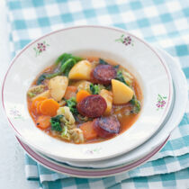 Kohlsuppe mit Chorizo