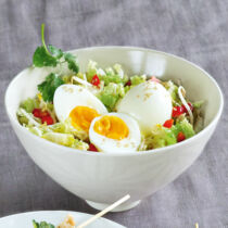 Chinakohlsalat mit Paprikadressing