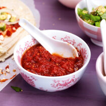 Fajita mit Tomaten-Salsa