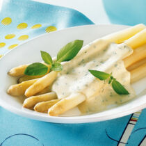 Spargel mit Kräutersauce