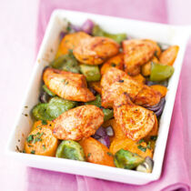 Schaschlikhuhn aus dem Ofen Schaschlikhuhn aus dem Ofen