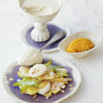 Drei-Sterne-Obstsalat Drei-Sterne-Obstsalat