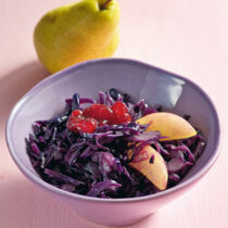 Rotkohl mit Birne Rotkohl mit Birne