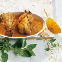 Wachteln in Orangen-Grappa-Sauce Wachteln in Orangen-Grappa-Sauce